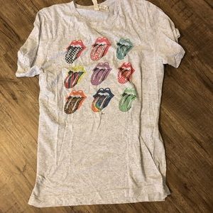 cute rolling stones tee